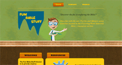 Desktop Screenshot of funbiblestuff.com