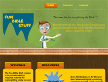 Tablet Screenshot of funbiblestuff.com